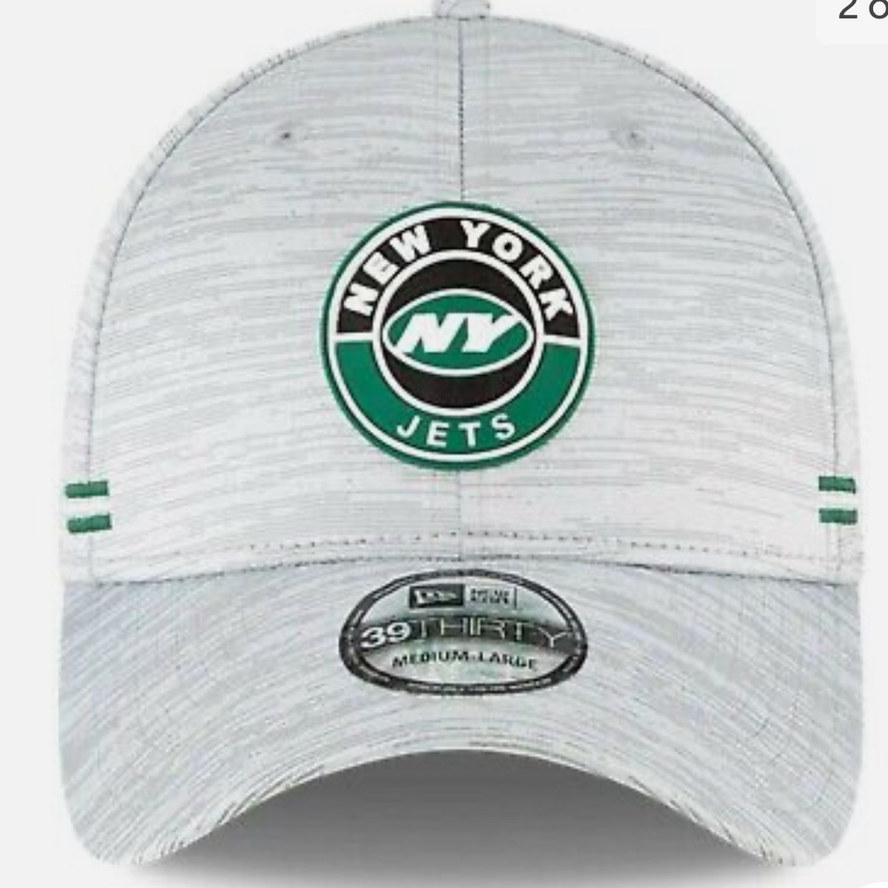 New York Jets Flex Fit 2020 NFL
Sideline Official NEW ERA 39THIRTY Cap